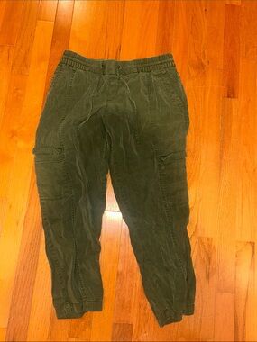 Old Navy Dark Olive Cargo Jogger Pants